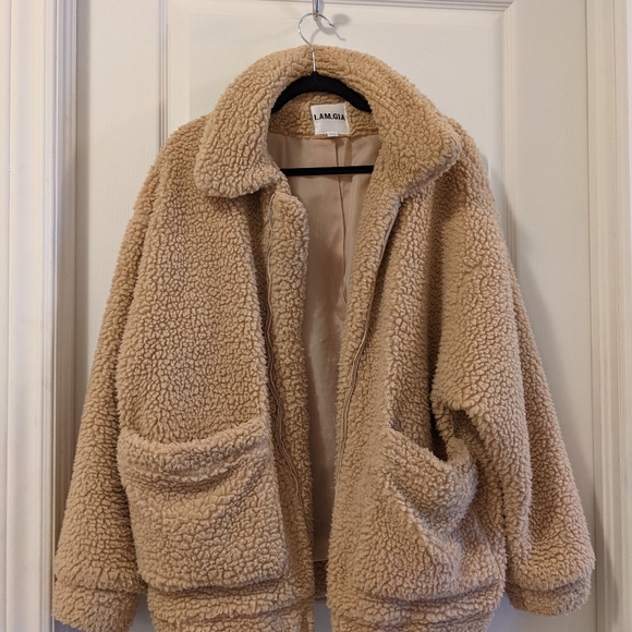 I.AM.GIA Jackets & Blazers - Baggy teddy coat